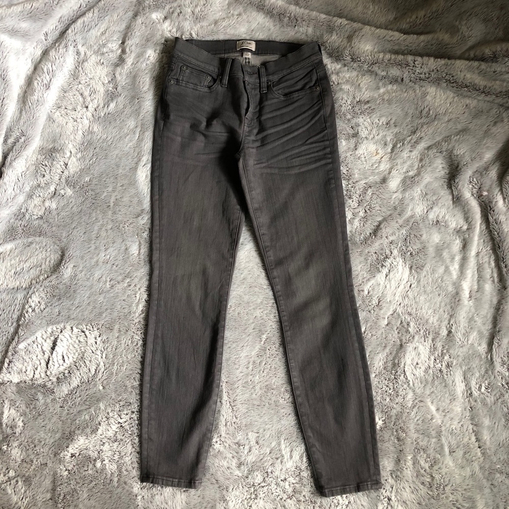 Grey toothpick J. Crew jeans - Picture 3 of 6